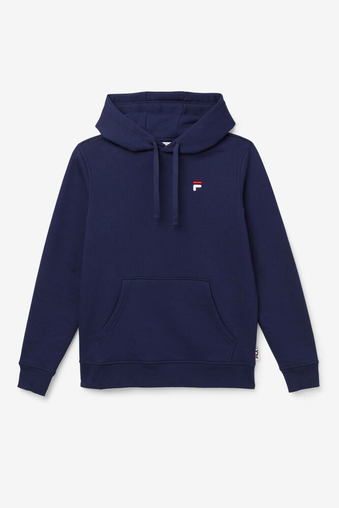 Fila Hoodie Godfrey Mens Navy - India EJF-358714